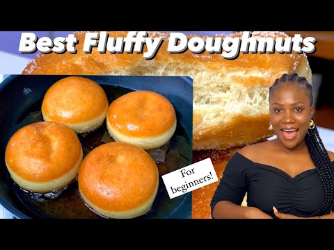 How to make Soft, Fluffy & perfect Doughnut for beginners!