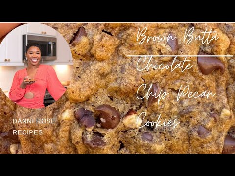 HOW TO MAKE | THE BEST BROWN BUTTA CHOCOLATE CHIP PECAN COOKIES!!