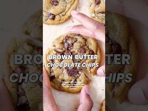 How to make the BEST Brown Butter Chocolate Chip Cookies