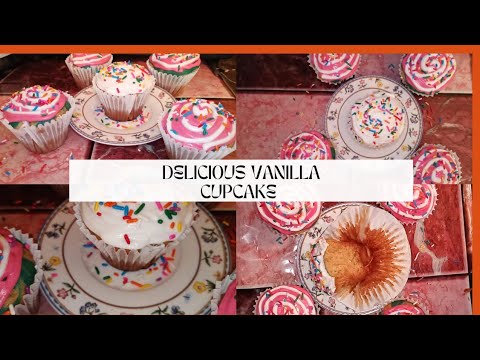 HOW TO MAKE VANILLA CUPCAKE  FROM SCRATCH 😋