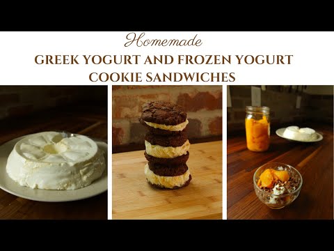 How to Make Yogurt In the Instant Pot, GREEK STYLE, Frozen Homemade Sweets!