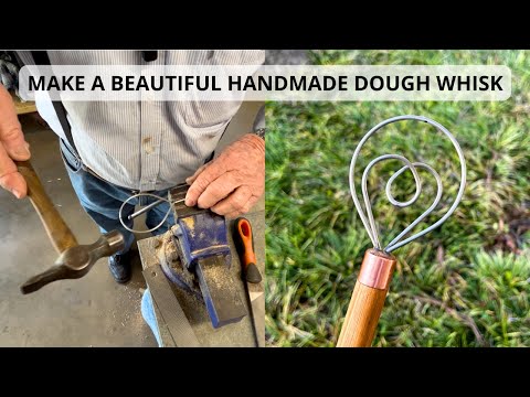 How to Make Your Own Danish Dough Whisk (my Dad gives a demonstration of the process).