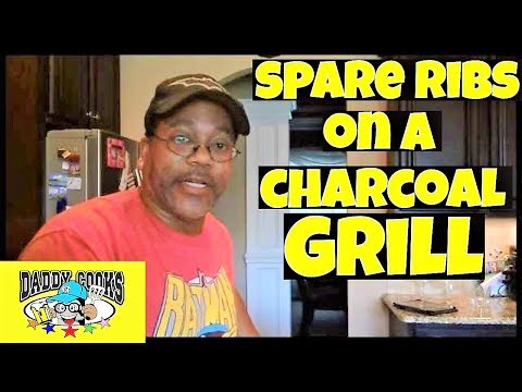 How to prepare BBQ Spare Ribs on a charcoal grill