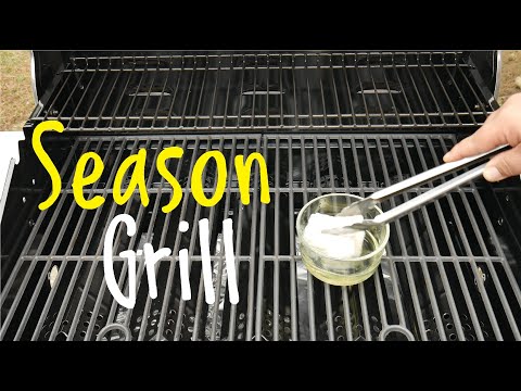 How To Season Propane Gas Grill Easy Simple