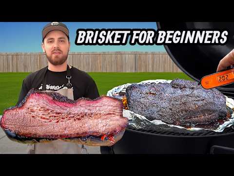How to Smoke Brisket in a Charcoal BBQ for Beginners