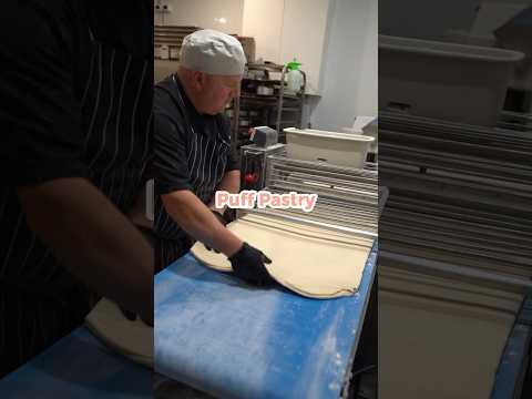 How we make our puff pastry at our patisserie 🤫 #bakery #baking #pastry #puffpastryrecipe #food