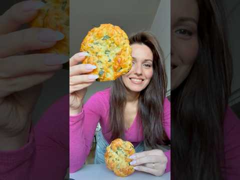 I can’t stop making these High Protein Spinach Cottage Cheese Flagels #shorts ￼