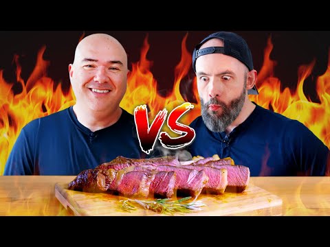 I Challenged @GugaFoods to a STEAK OFF!