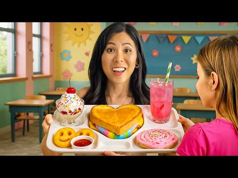 I Made EVERY Grade's DREAM SCHOOL LUNCH!🍴