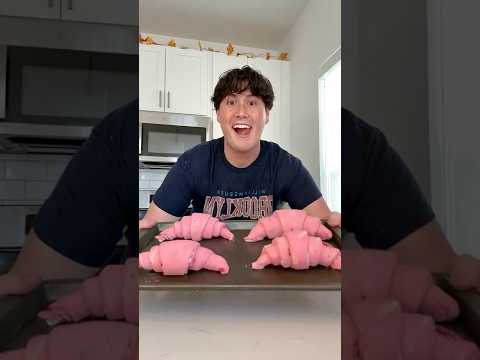 I made HOMEMADE croissants 😮💨