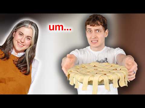 I Tried Making Claire Saffitz's Weird Apple Pie