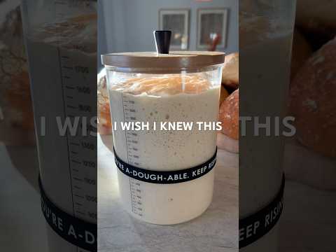 I wish I knew this in the beginning! #sourdough #sourdoughforbeginners