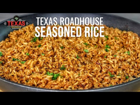 I'm SO ADDICTED to Texas Roadhouse Seasoned Rice.