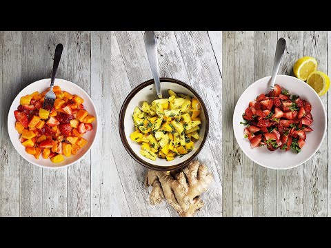 Insanely Good and Easy Fruit Bowls/Salads – Vegan/Healthy Salad
