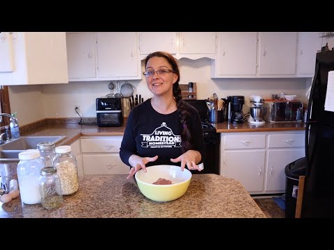 Italian Meatloaf Patties and Sides. A typical meal for us.