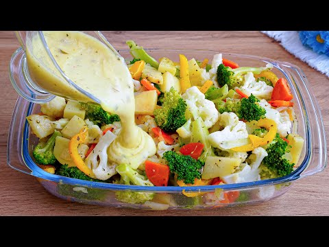 It's so delicious! No one believes that I cook this vegetable casserole without eggs! Healthy food