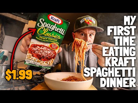 I've never eaten Kraft's $1.99 boxed Spaghetti Dinner.