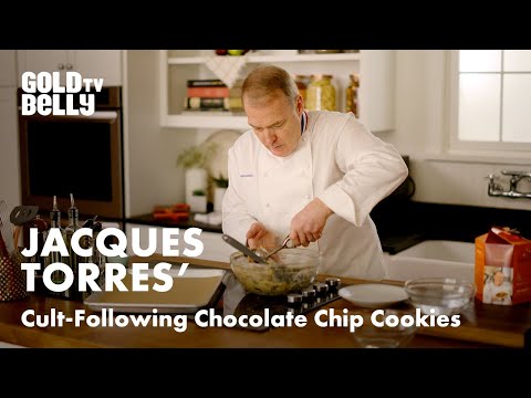 Jacques Torres Prepares His Famous Chocolate Chip Cookies