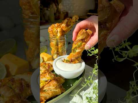Jalapeño Popper Puff Pastry Twists  I  #gameday #superbowl #puffpastryrecipe