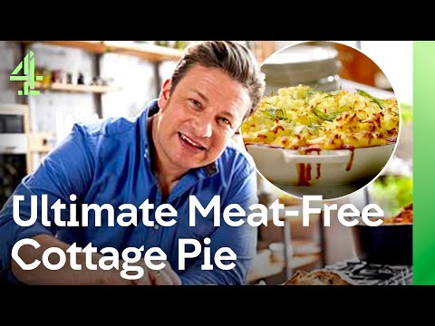 Jamie Oliver's Game-Changing VEGETARIAN Cottage Pie | Jamie's Meat-Free Meals