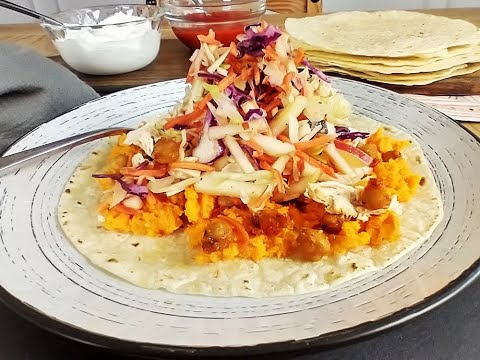 Jamie Oliver's Harissa Roasted Chicken Fajitas