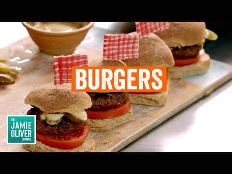Jamie Oliver's Homemade Burgers Recipes