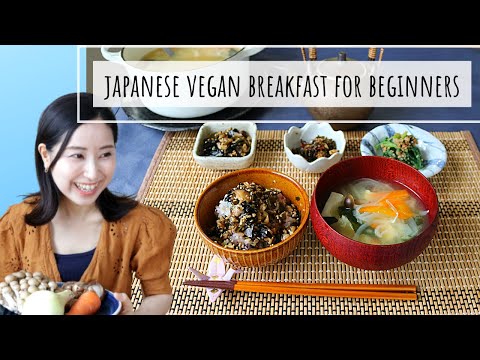 JAPANESE BREAKFAST FOR BEGINNERS/  Vegan FURIKAKE recipe kids said more! for^^
