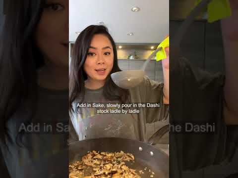 Japanese Mushroom Risotto – EXTRA CREAMY!