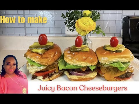 Juicy Homemade Burgers#food #foodie #cooking #recipe #video #subscribe #howto #foodlover #homemade