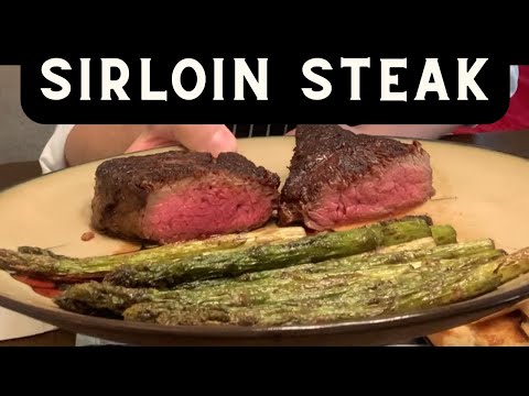 JUICY Skillet Seared Sirloin STEAK | Easy Recipe