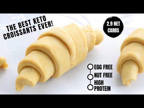 Keto Healthy Croissants Recipe | Low Carb Croissants