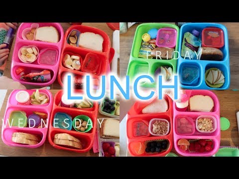 Kid's Lunch Ideas – Week 1 | Sarah Rae Vlogas |