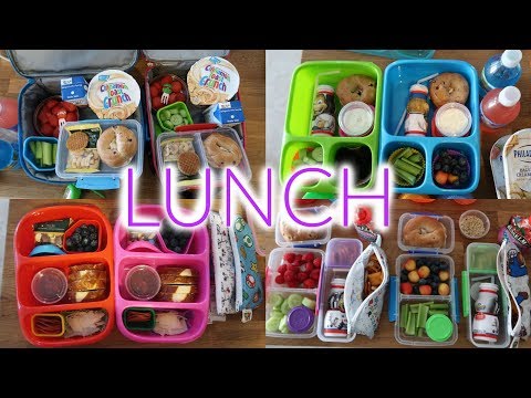 Kid's Lunch Ideas – Week 5 | Sarah Rae Vlogas |