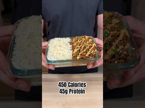 Korean Beef Rice Bowls #highprotein #mealprep #cooking