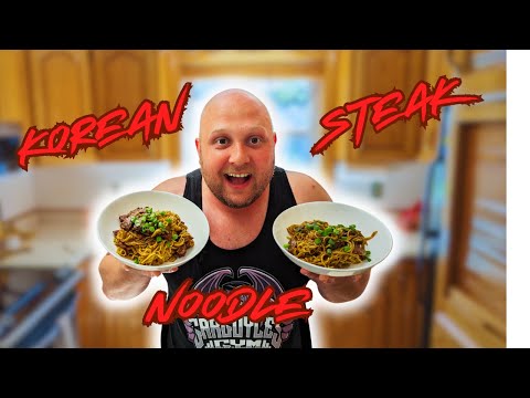 Korean Steak Noodle Recipe | Quick and Easy 20-Minute Meal