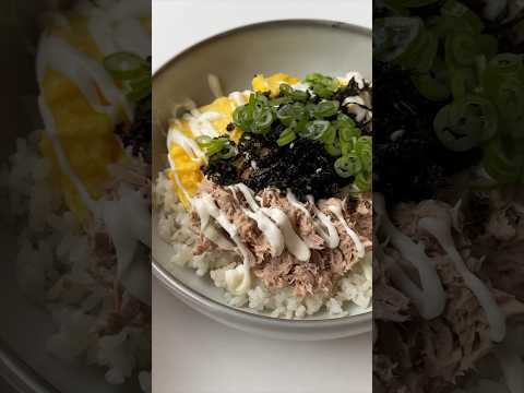 Korean Tuna Mayo Rice Bowl