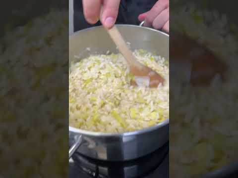 LEEK RISOTTO 🍚🍃Creamy and comforting!