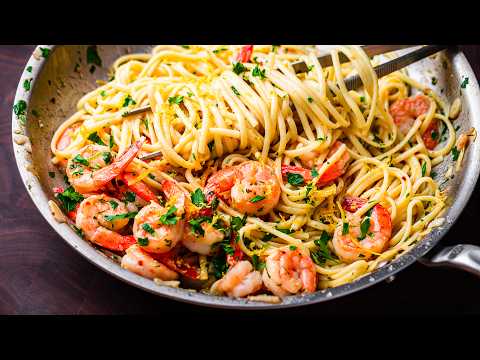 Lemon Garlic Shrimp Pasta – So Easy You'll Make It All Year Long