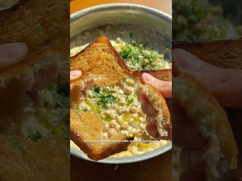 Lemon Pepper Chickpeas 💛