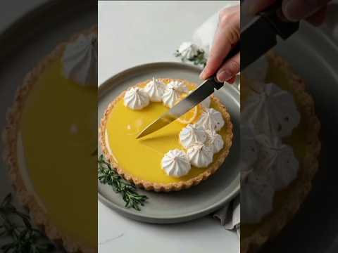 Lemon Tart ✨🍋 #shorts #lemontart