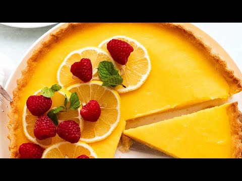 Lemon Tart (French Tarte au Citron)