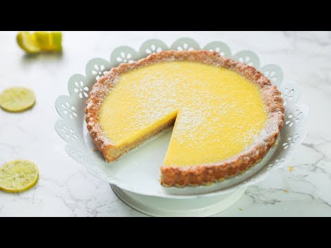 Lemon Tart Recipe – How To Make Lemon Tart – Lemon Tart Recipe Easy
