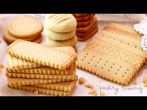 Lightly Crispy Shortbread Cookies | So Simple!
