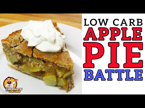 Low Carb APPLE PIE Battle – The BEST Keto Mock Apple Pie Recipe!