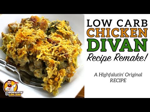 Low Carb CHICKEN DIVAN – EASY Keto Chicken Casserole Recipe – Best Low Carb Casserole!