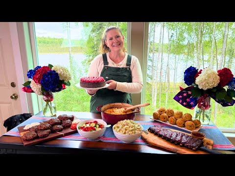 Make-Ahead Summer BBQ Recipes You’ll Love | Red, White & BBQ from Our Alaska Homestead