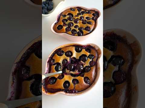 Make breakfast with me: Healthy & High-protein Blueberry Pancake Bowls💜 #highprotein #breakfast