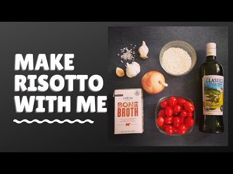 Make Risotto (Rice) with me | Cook Along with Alex