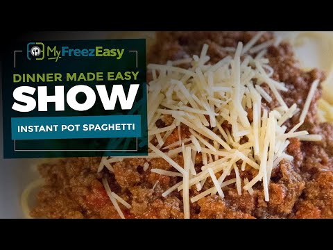 Make Spaghetti in the Instant Pot