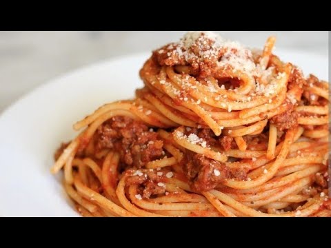 Making Spaghetti, dinner prep